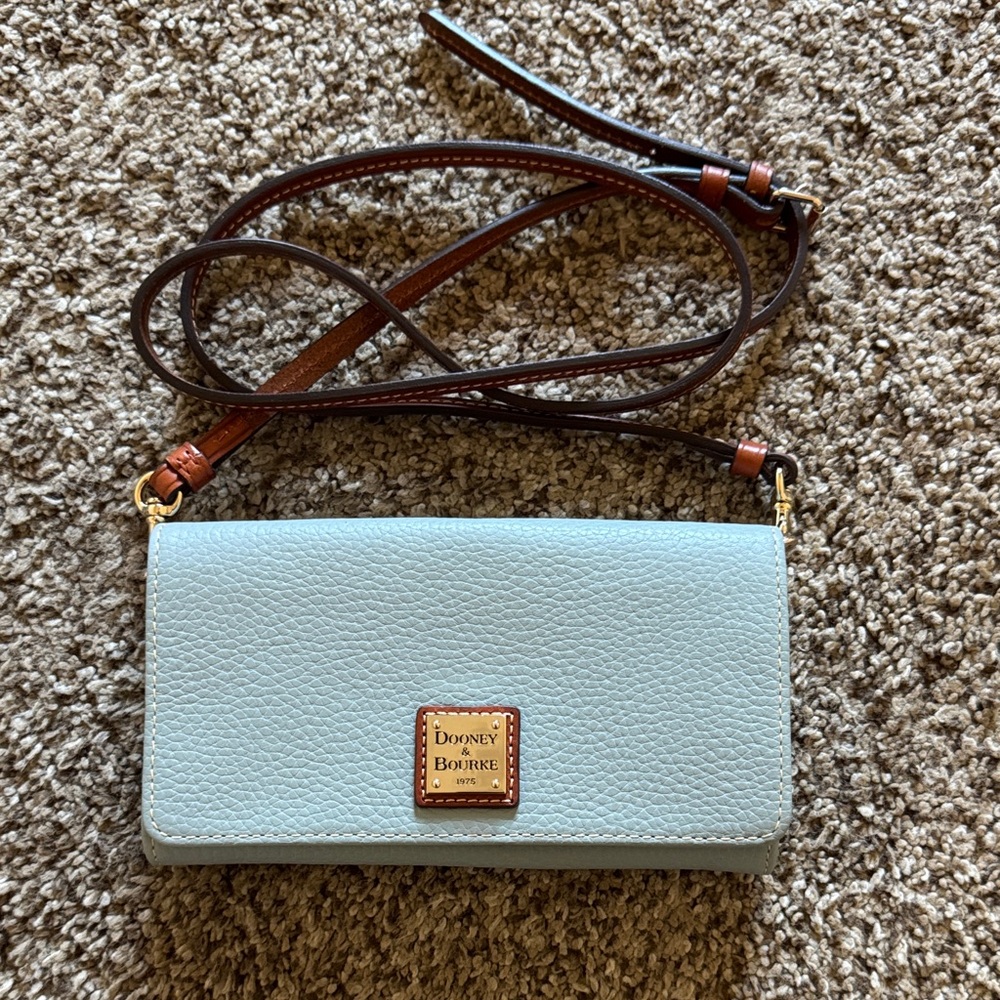 Dooney & Bourke Sky Blue Crossbody Bag